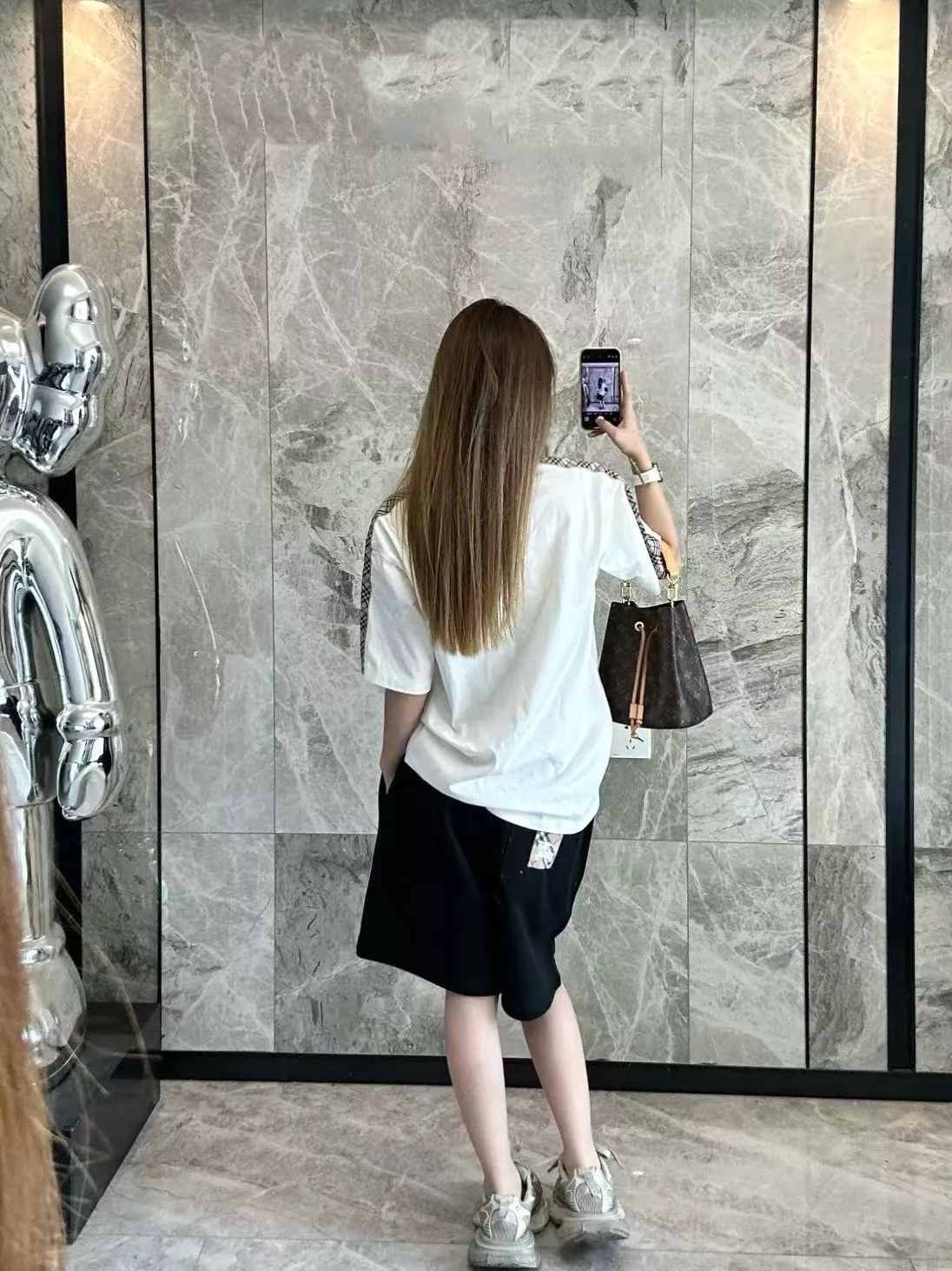 버버리 체크 EKD 패치 코튼 하프 팬츠 상세 이미지 11