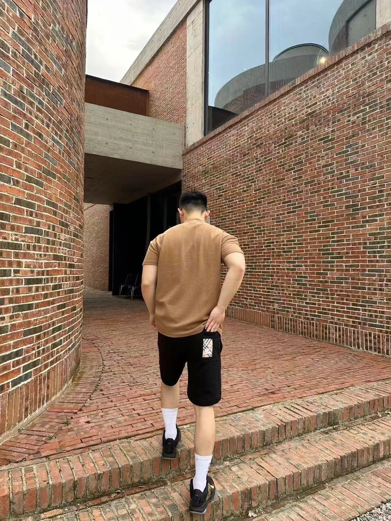 버버리 체크 EKD 패치 코튼 하프 팬츠 상세 이미지 18