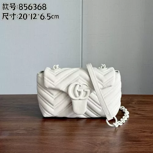 구찌 GG 장식 퀼팅 미니 체인 크로스백