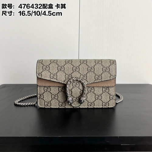 구찌 디오니서스 미니 GG 슈프림 체인 숄더백