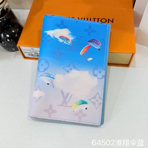 루이비통 패러글라이더 블루 모노그램 여권 케이스
