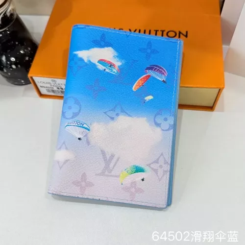 루이비통 패러글라이더 블루 모노그램 여권 케이스