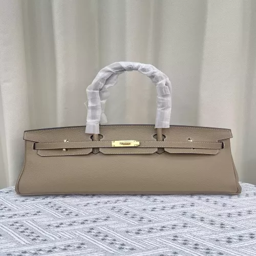 에르메스 금장 락 디테일 40cm 토트백