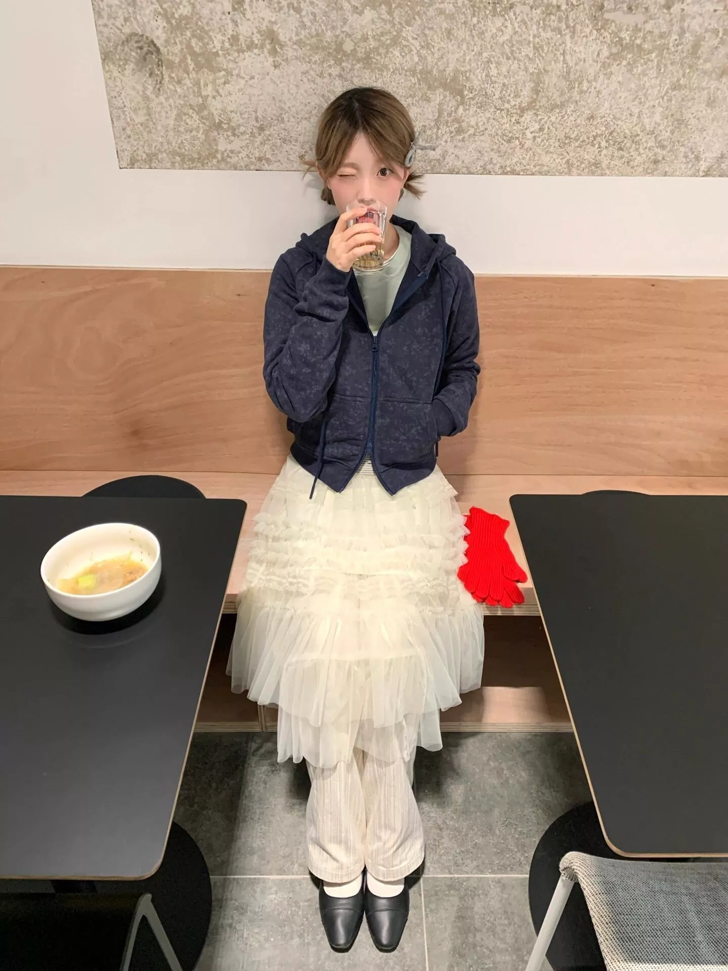 루이비통 자카드 타월 원단 집업 후드 재킷 상세 이미지 24