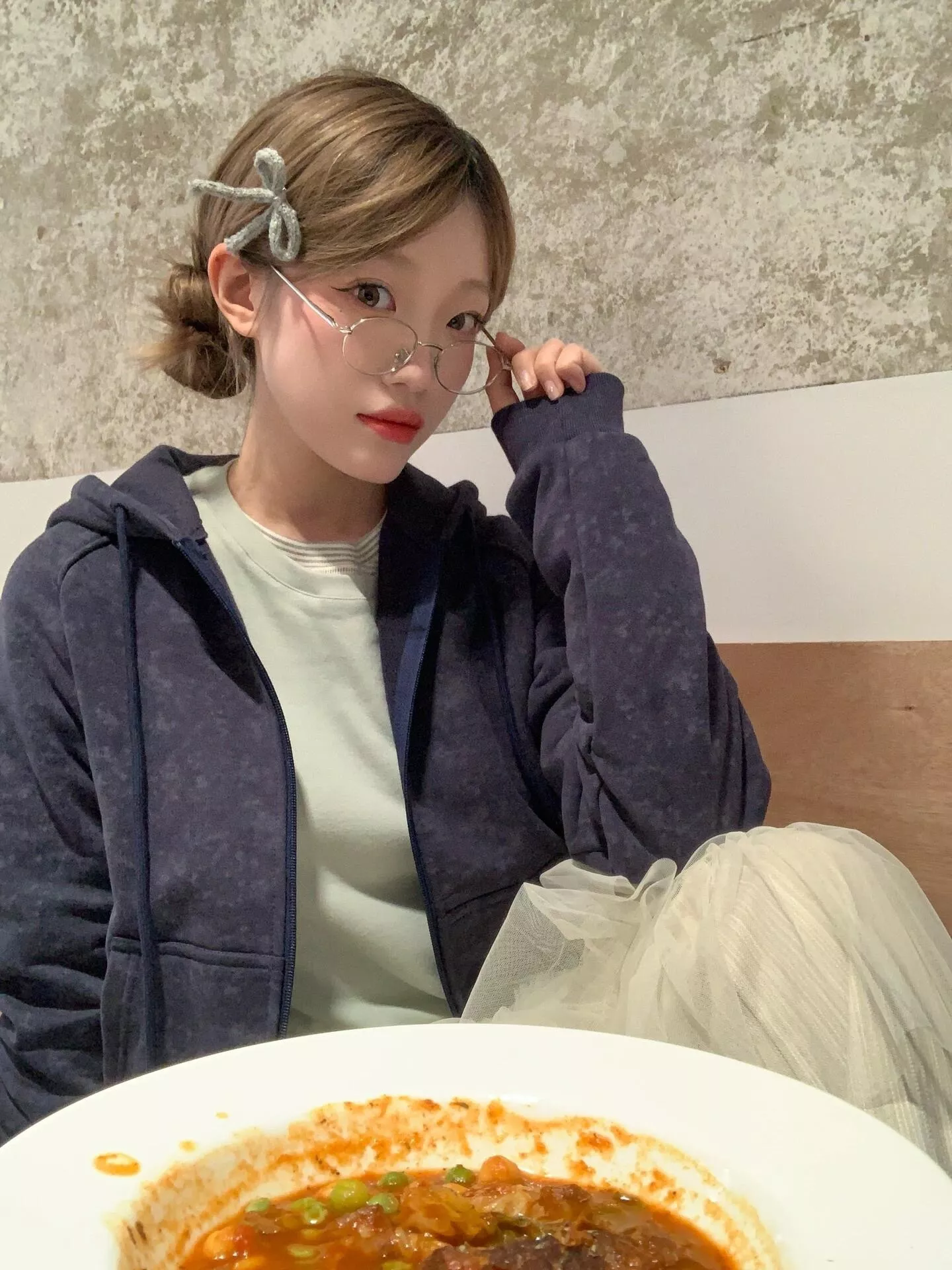루이비통 자카드 타월 원단 집업 후드 재킷 상세 이미지 21