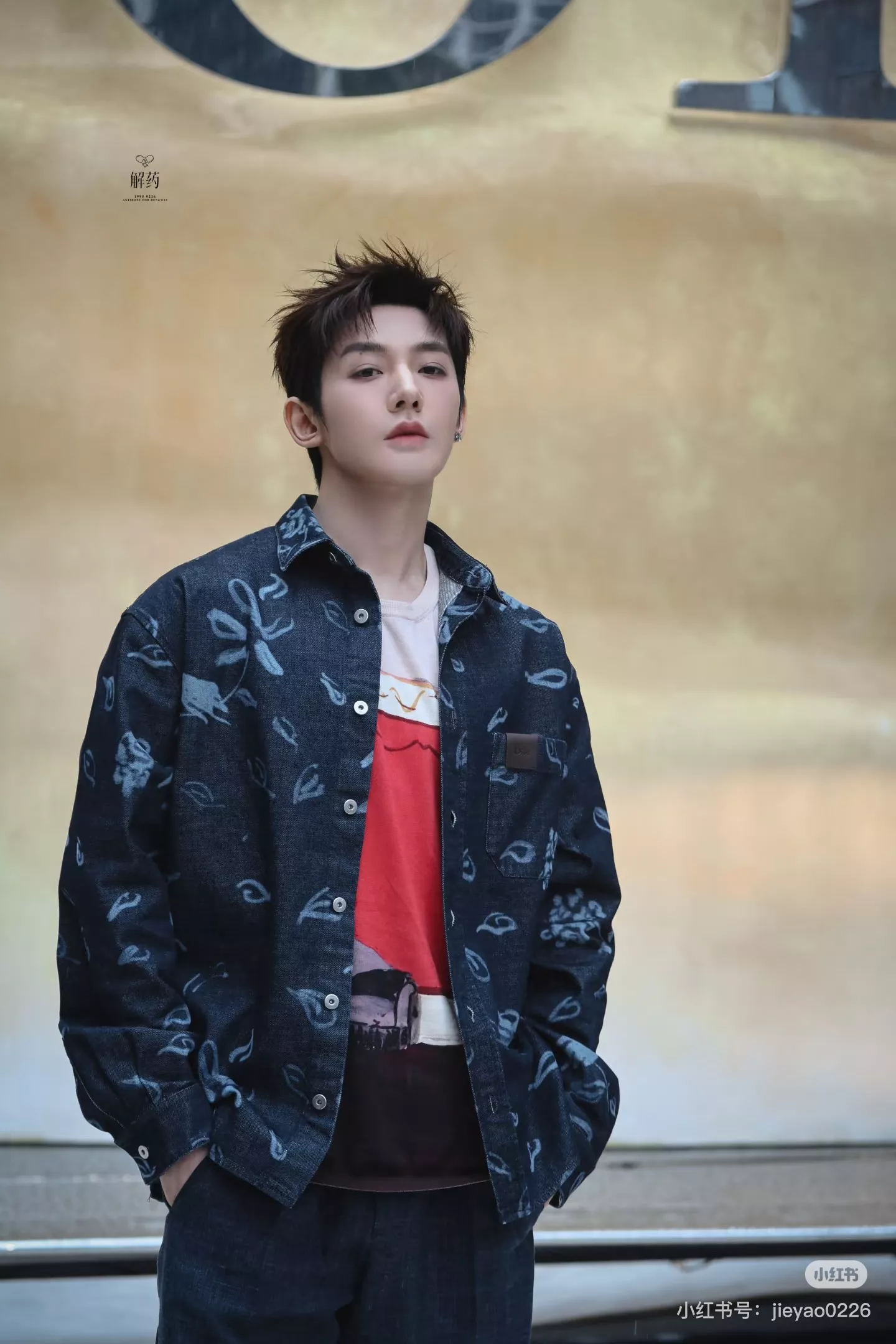 디올 리비에라 플라워 레이저 프린트 데님 셔츠 상세 이미지 18