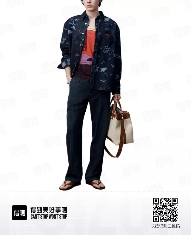 디올 리비에라 플라워 레이저 프린트 데님 셔츠 상세 이미지 20
