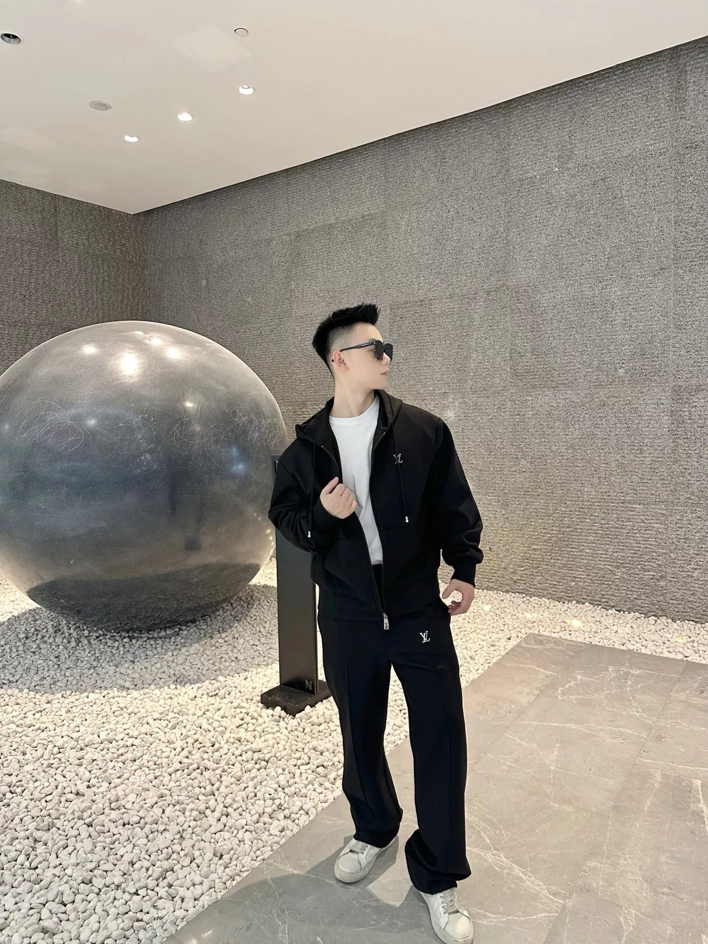 루이비통 울 혼방 스트레이트 사이드 포켓 밴딩 팬츠 상세 이미지 11