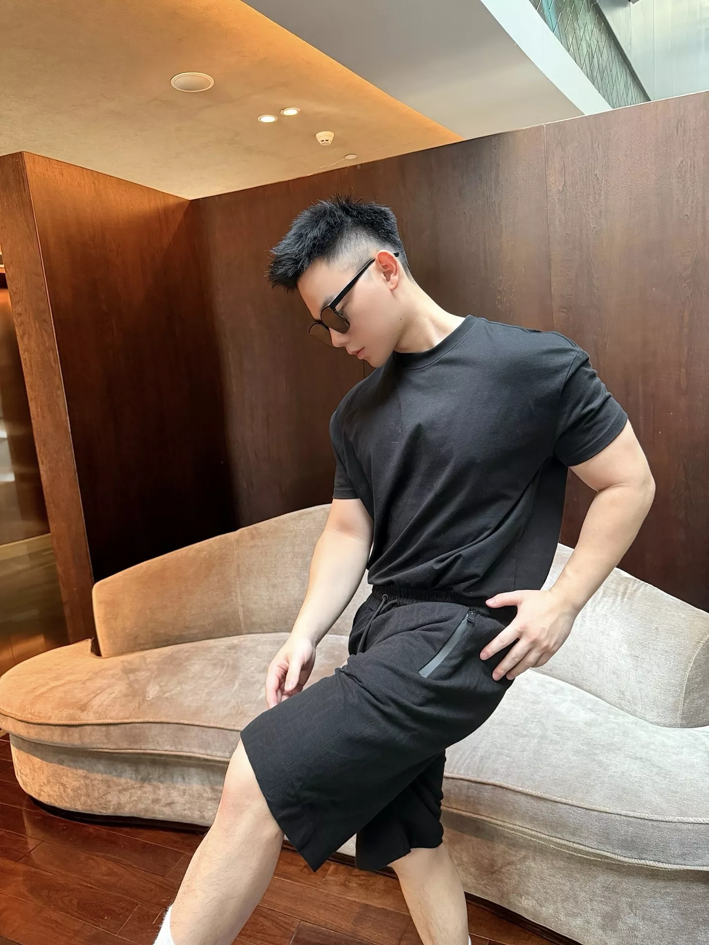 펜디 FF 자카드 피케 버뮤다 쇼츠 상세 이미지 17