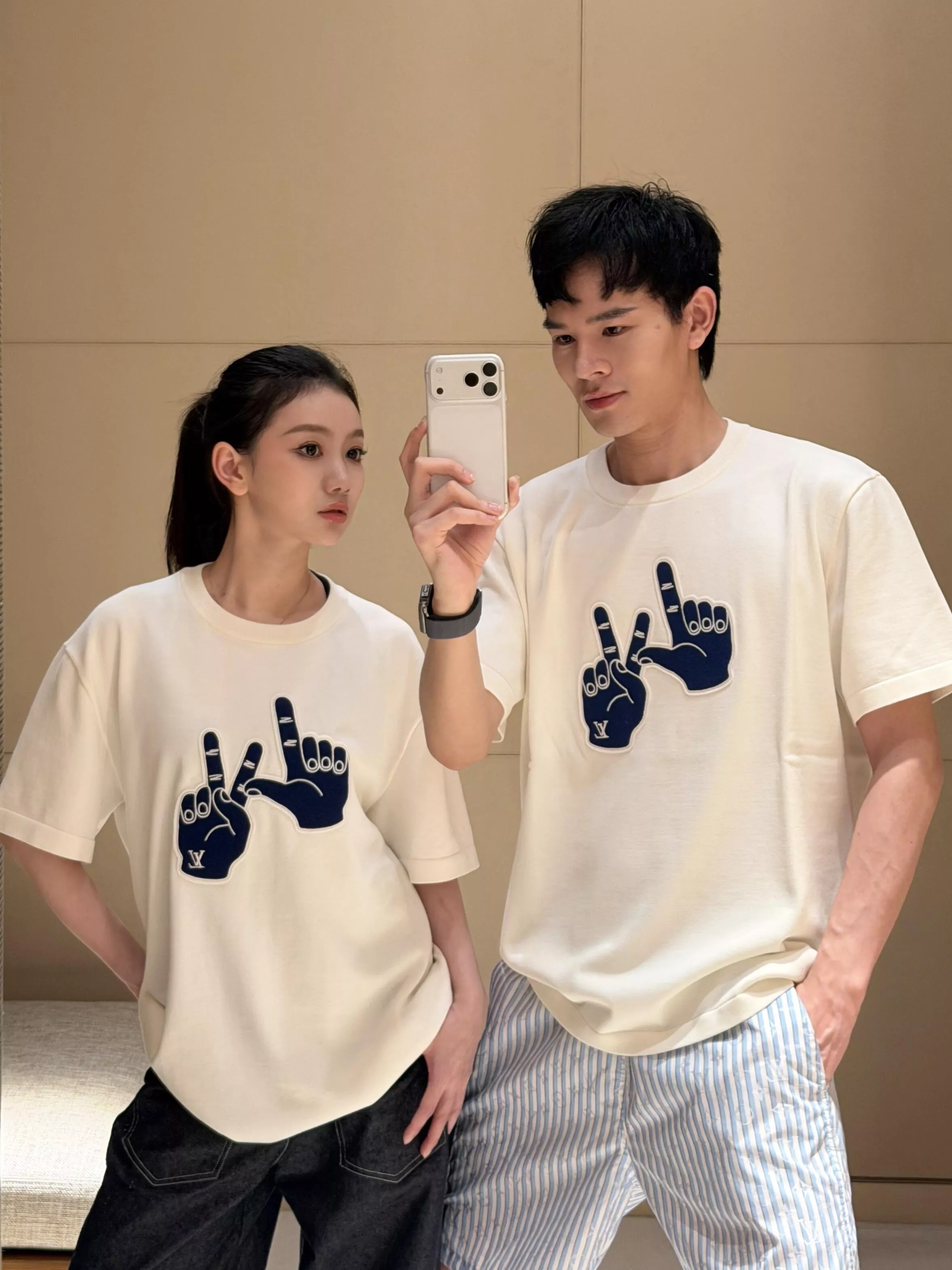 루이비통 모노그램 스트라이프 비치 쇼츠 상세 이미지 14