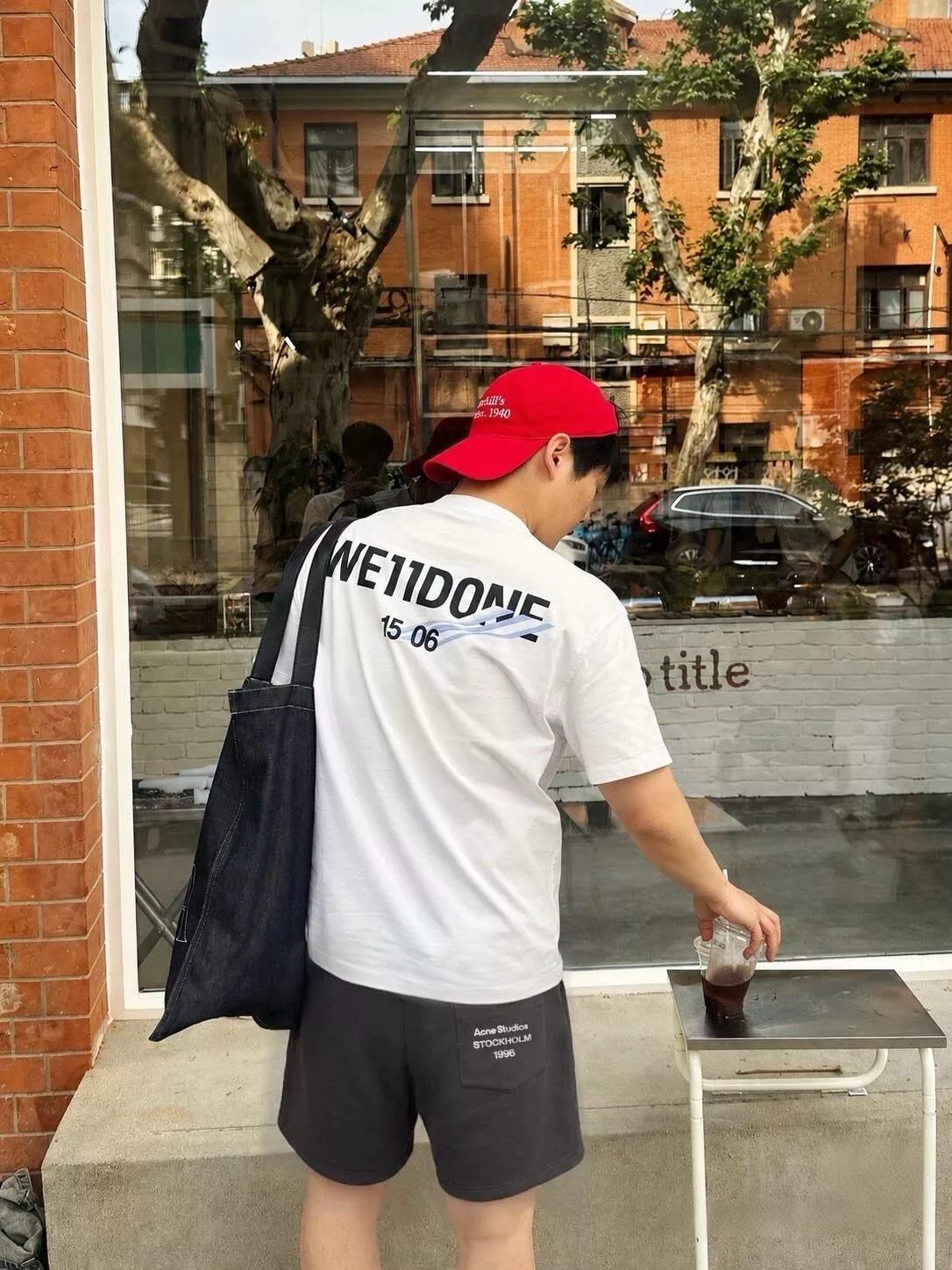 아크네스튜디오 빈티지 플리스 밴딩 쇼츠 상세 이미지 17