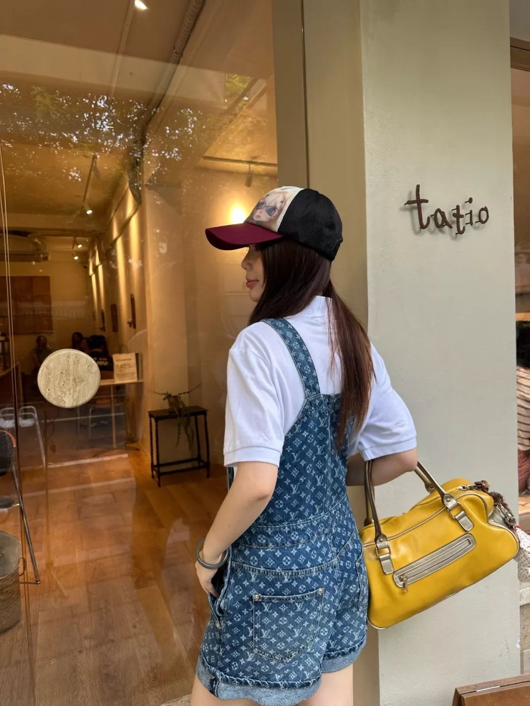 루이비통 모노그램 워싱 데님 오버롤 쇼츠 상세 이미지 27