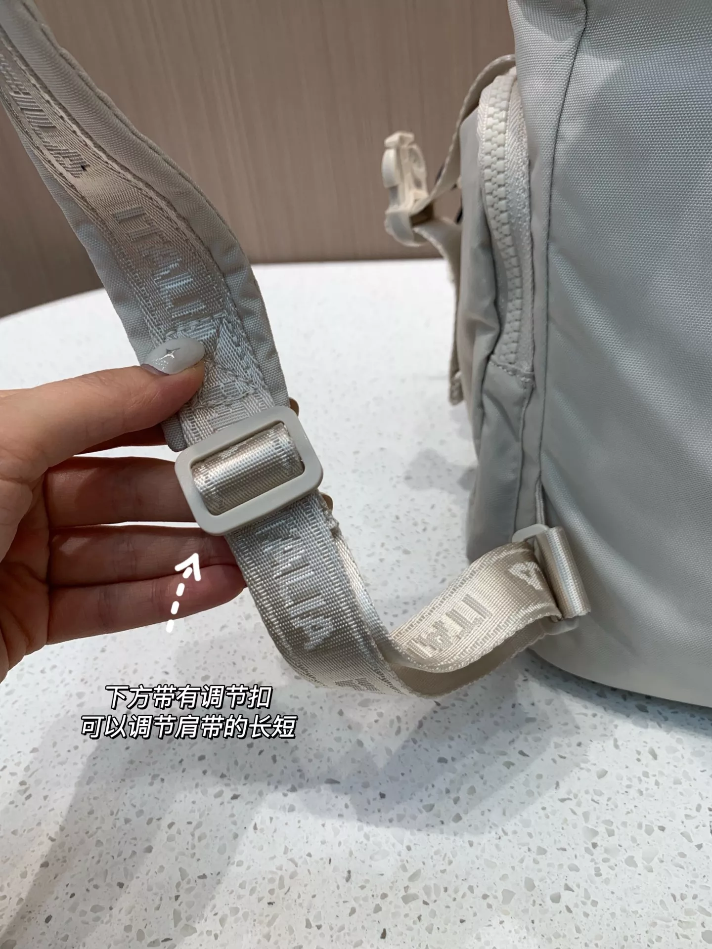 휠라 나일론 워싱 플랩 드로스트링 여성 백팩 상세 이미지 23