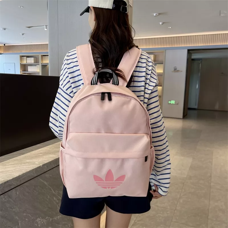 아디다스 심플 캐주얼 더블숄더 학생 백팩 상세 이미지 6