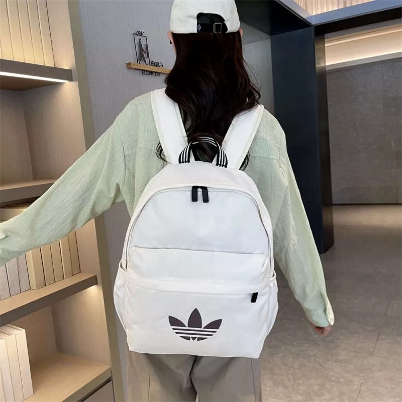 아디다스 심플 캐주얼 더블숄더 학생 백팩 상세 이미지 8