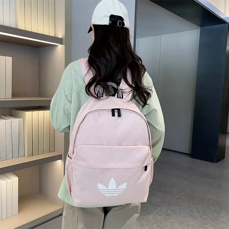 아디다스 심플 캐주얼 더블숄더 학생 백팩 상세 이미지 7