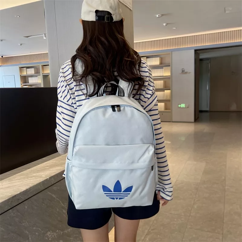 아디다스 심플 캐주얼 더블숄더 학생 백팩 상세 이미지 4