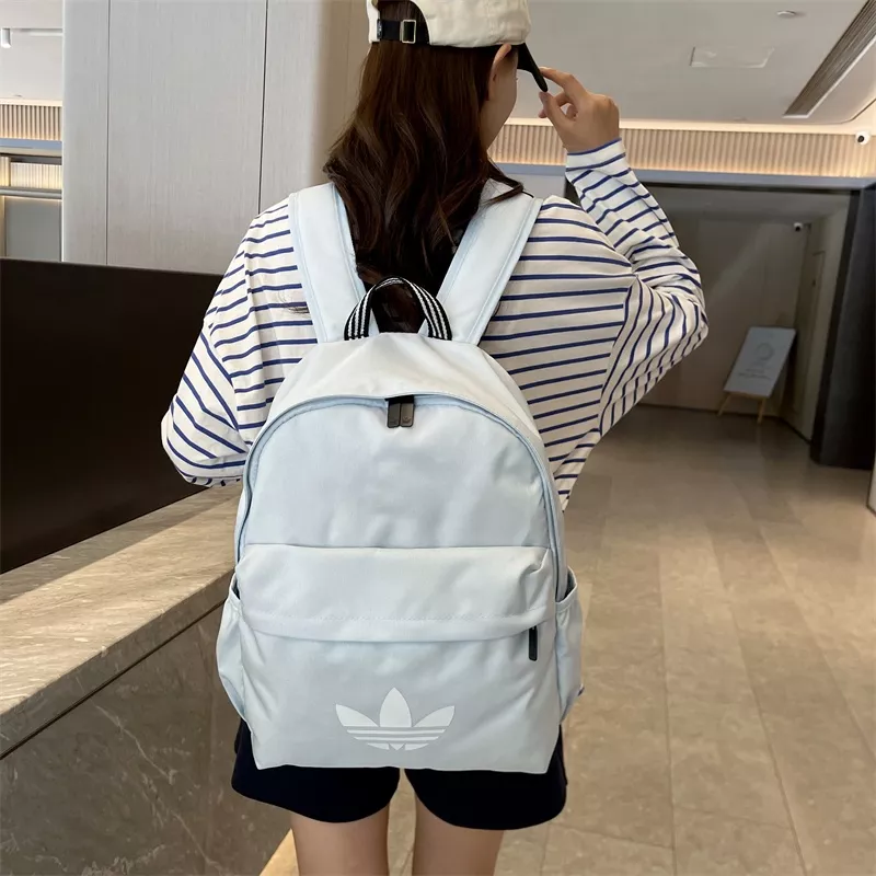 아디다스 심플 캐주얼 더블숄더 학생 백팩 상세 이미지 5
