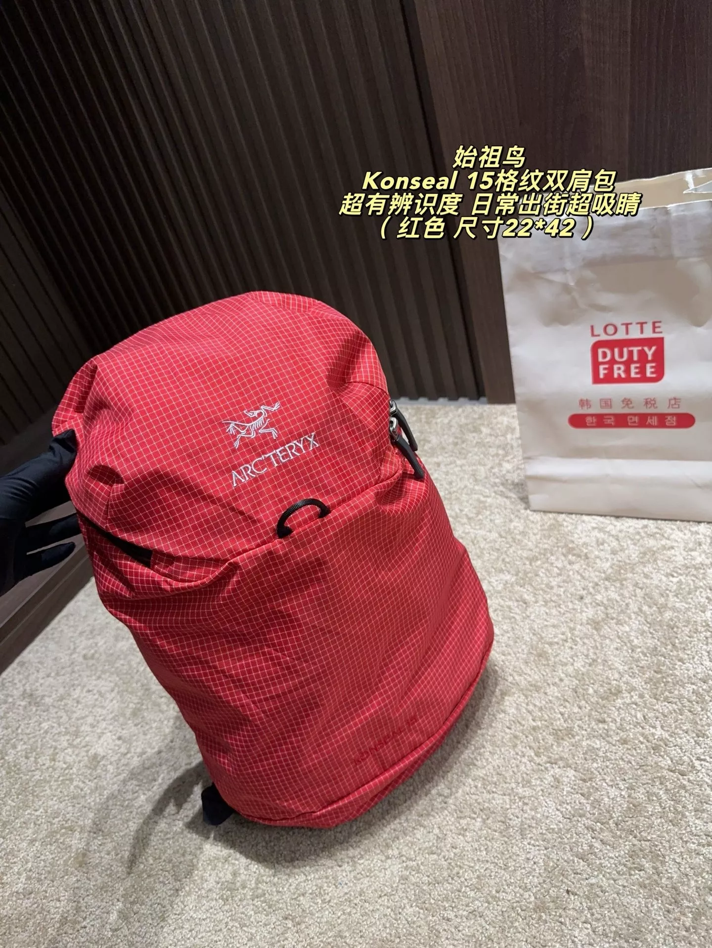 아크테릭스 콘실 15L 경량 나일론 백팩 상세 이미지 4