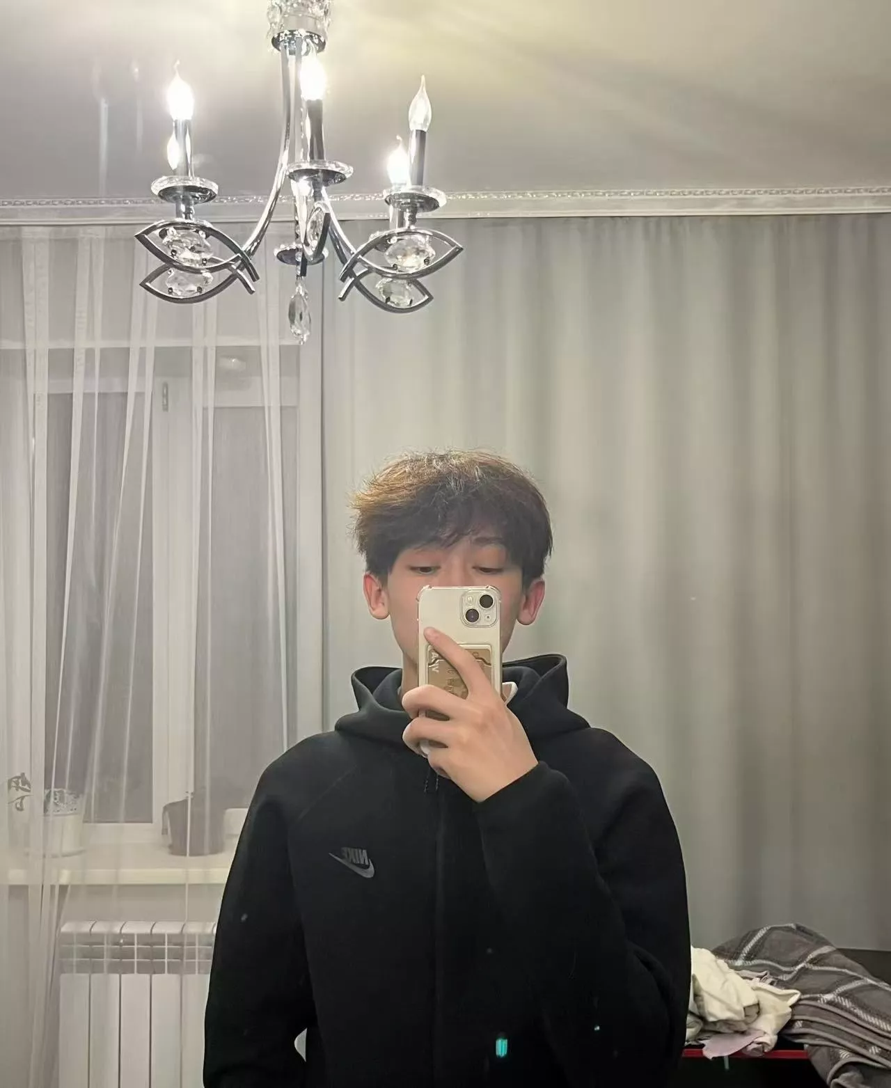 나이키 테크 플리스 윈드러너 지퍼 후드 재킷 상세 이미지 19