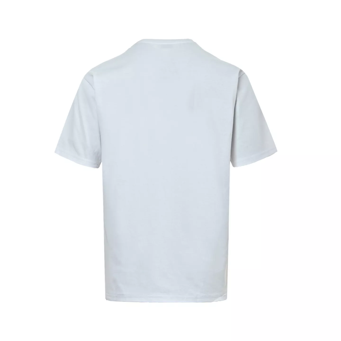 입생로랑 가슴 레터 자수 코튼 반소매 티셔츠 상세 이미지 3