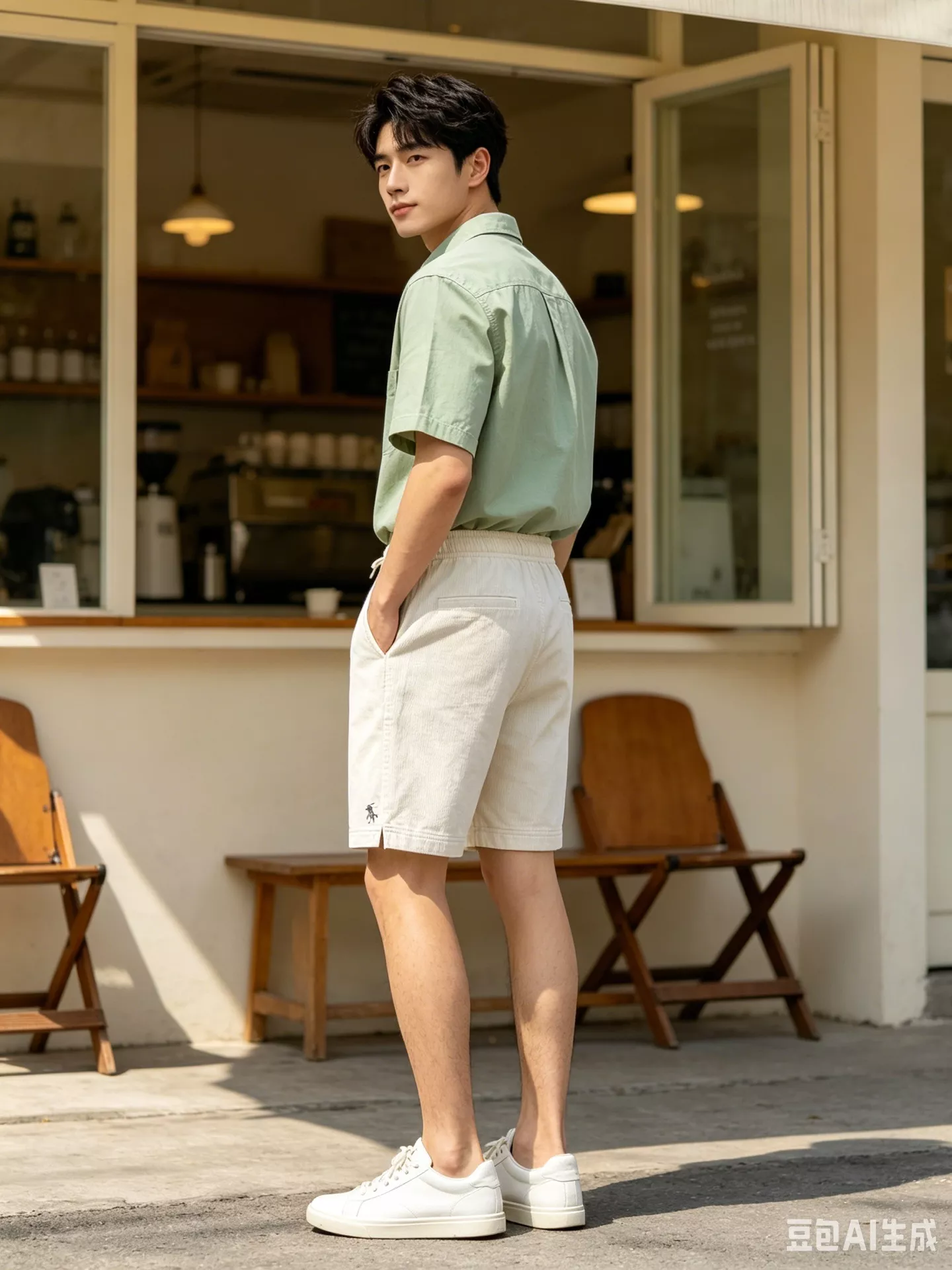 랄프로렌 포니 자수 코듀로이 밴딩 하프 팬츠 상세 이미지 16