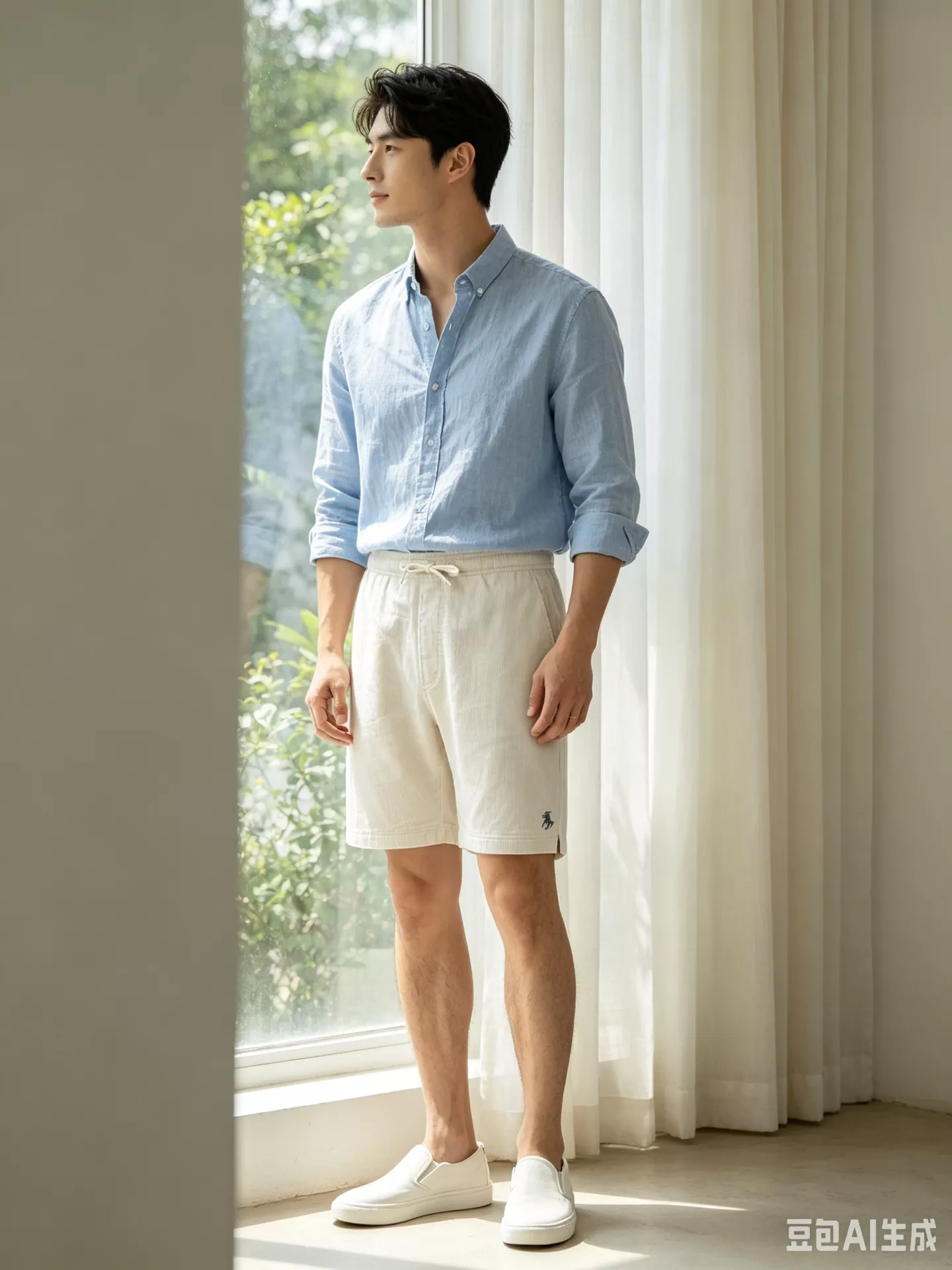 랄프로렌 포니 자수 코듀로이 밴딩 하프 팬츠 상세 이미지 12