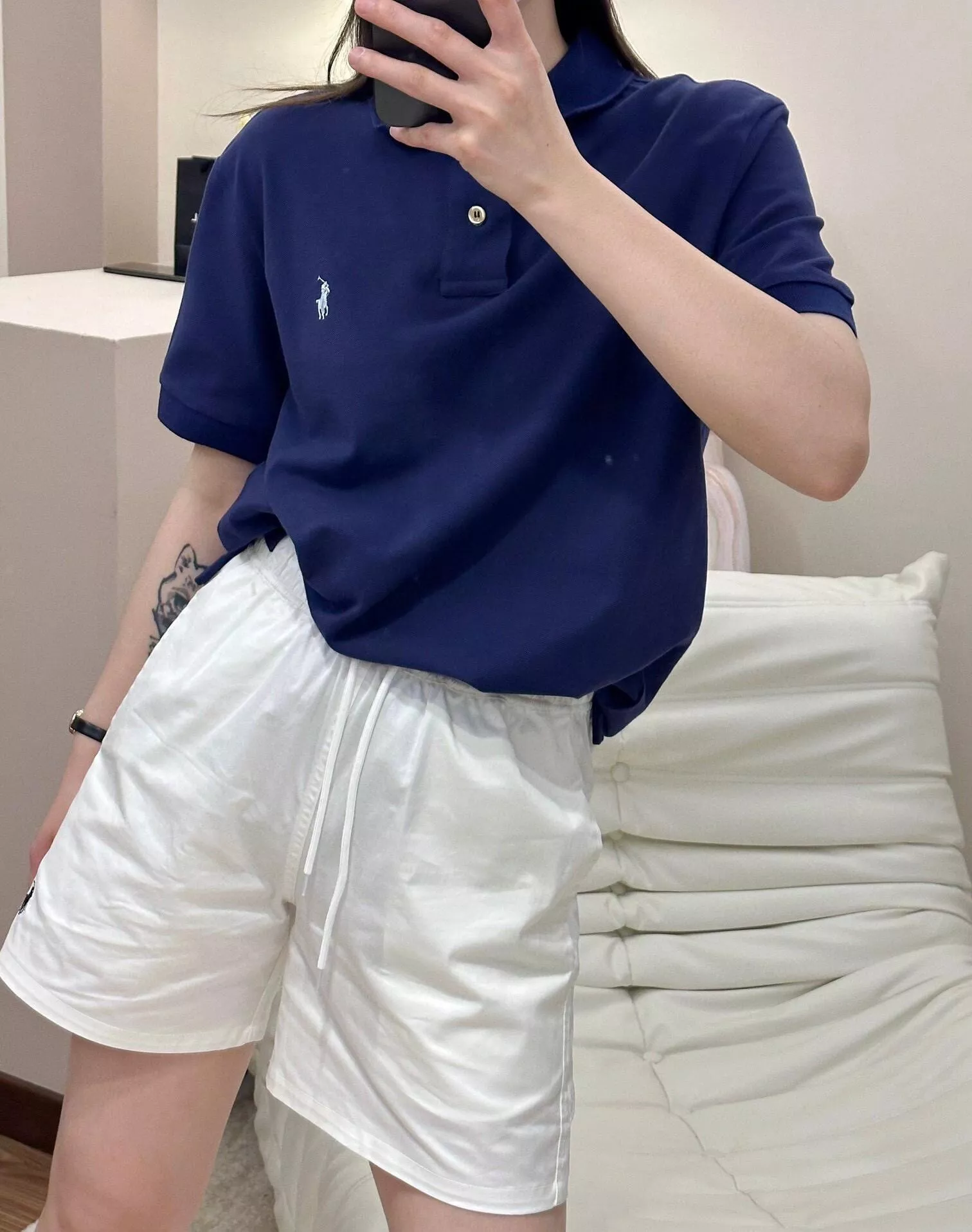랄프로렌 클래식 포니 자수 코튼 피케 반소매 폴로셔츠 상세 이미지 19