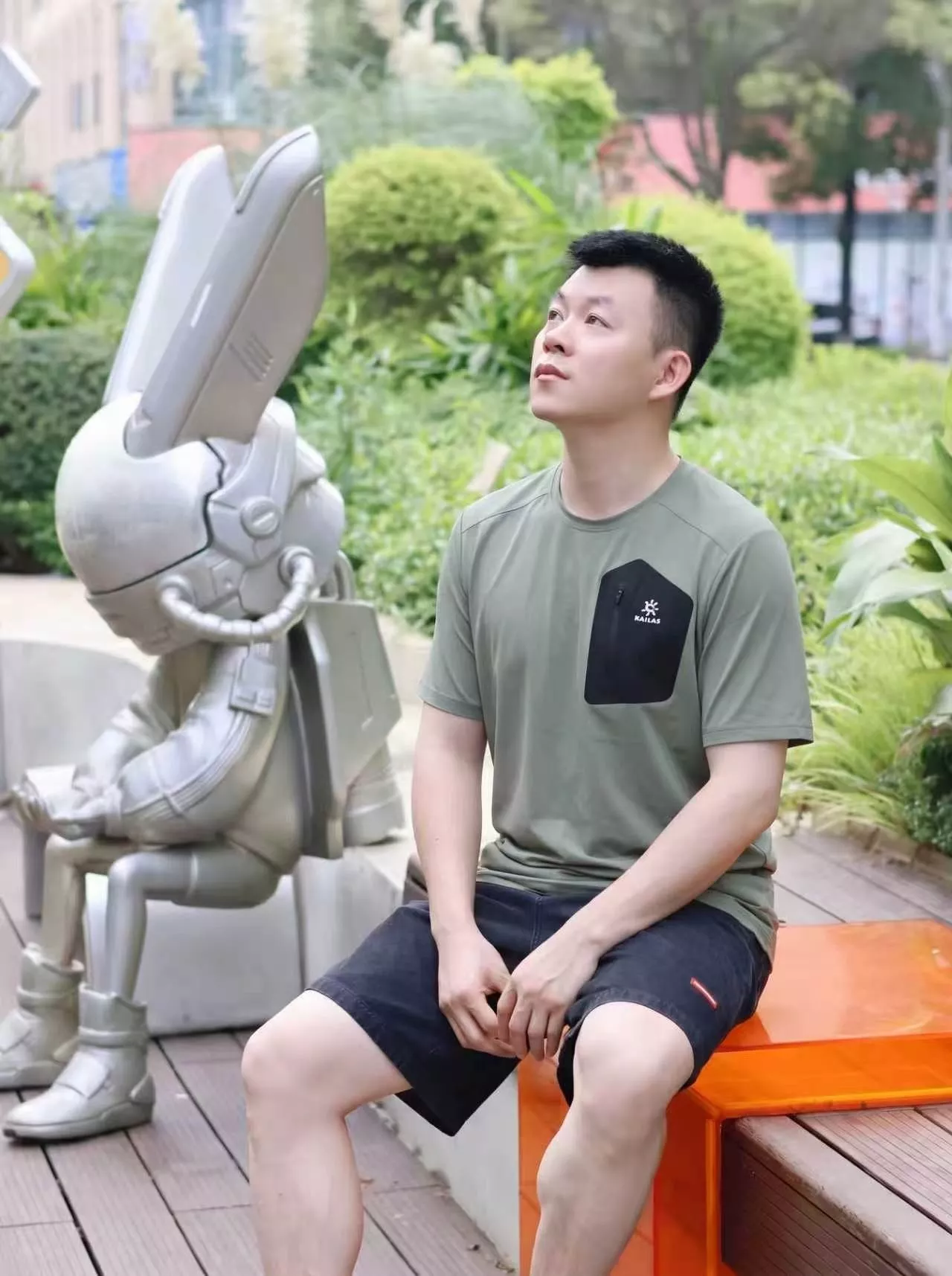 카일라스 아이스 쿨링 속건 래글런 반소매 티셔츠 상세 이미지 11