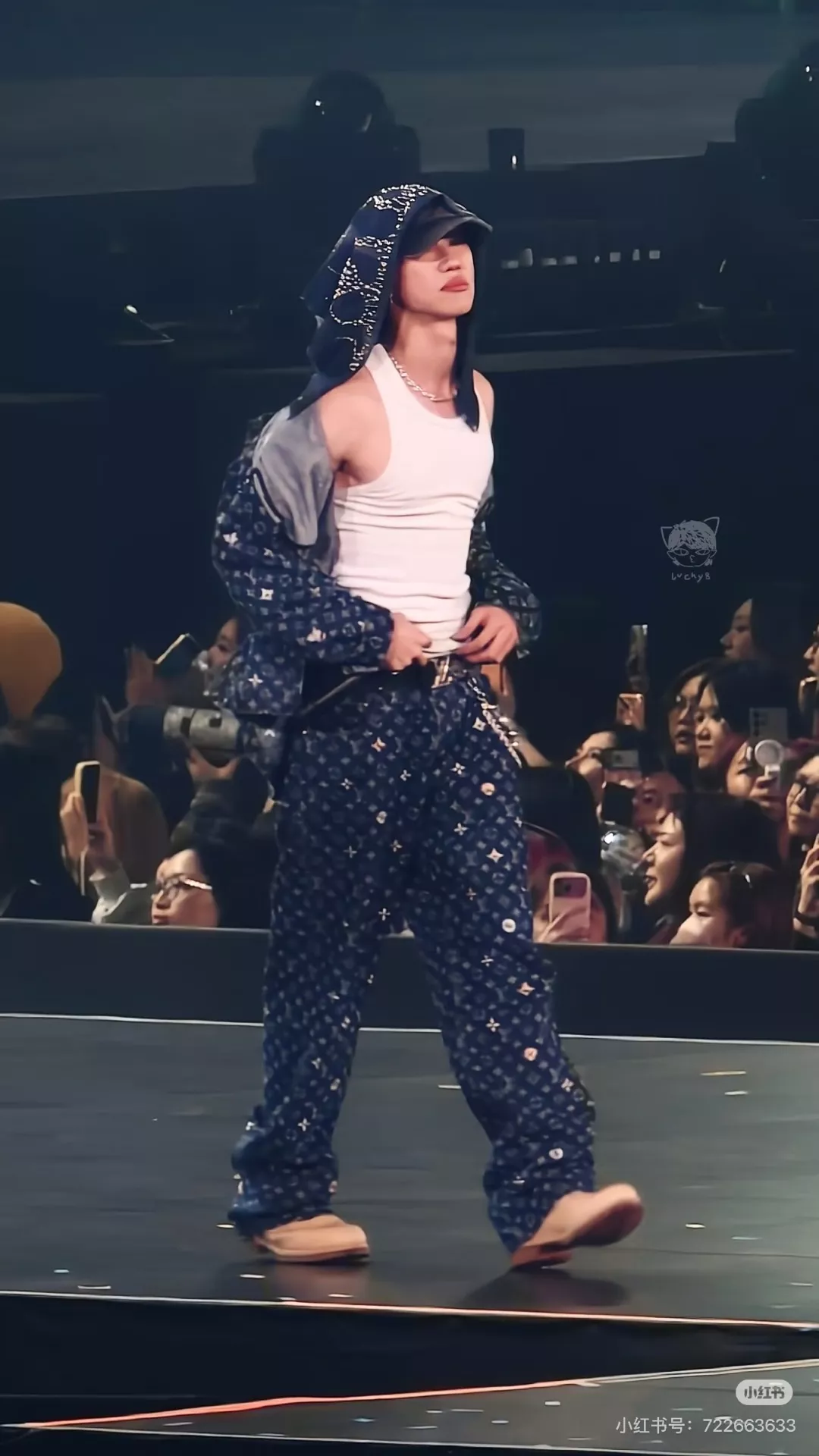 루이비통 모노그램 자수 로고 데님 셔츠 재킷 팬츠 세트 상세 이미지 23