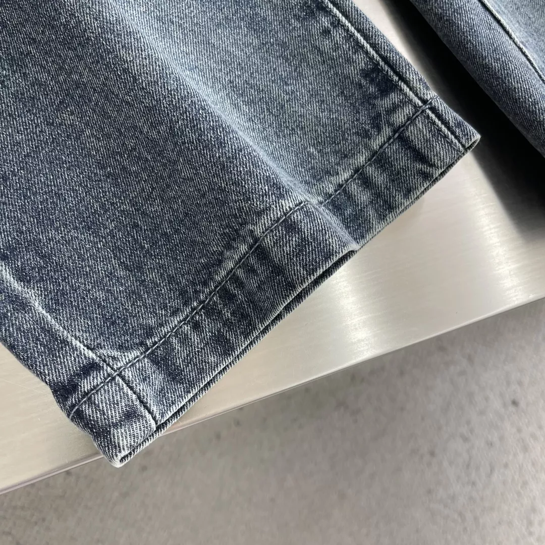 디올 블라종 패치 드로스트링 데님 팬츠 상세 이미지 6