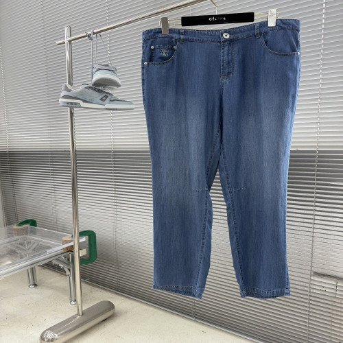 브루넬로쿠치넬리 효소 워싱 텐셀 소프트 데님 팬츠