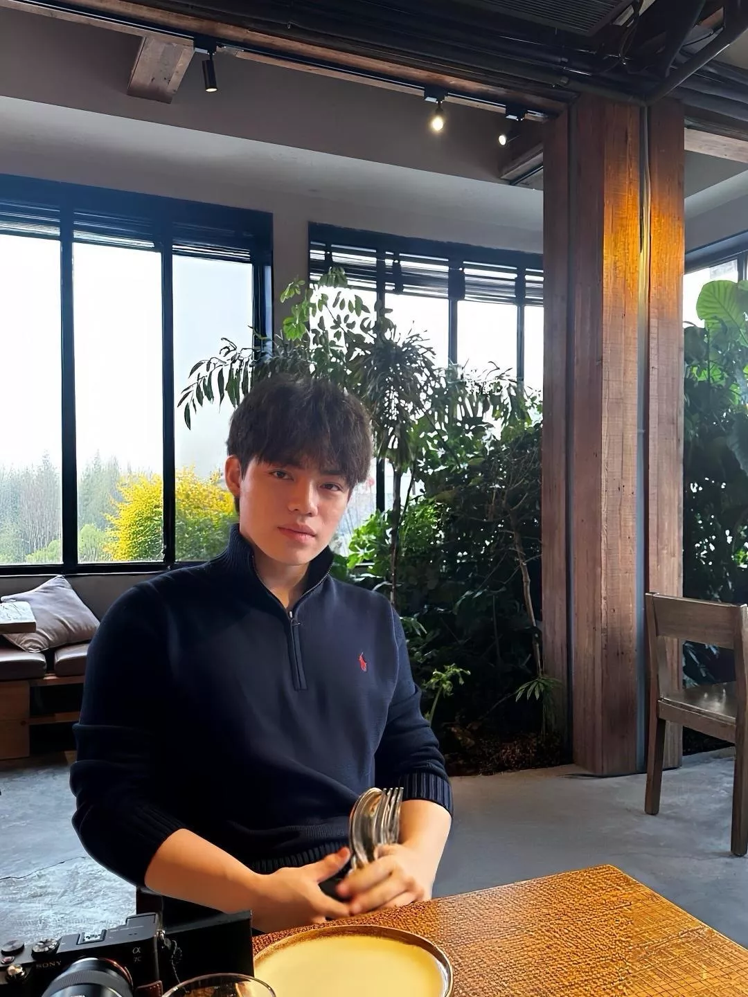 랄프로렌 반하이넥 자수 로고 코튼 니트 풀오버 상세 이미지 11