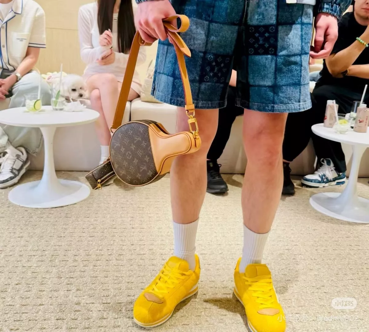 루이비통 모노그램 패치워크 드로스트링 데님 쇼츠 상세 이미지 11