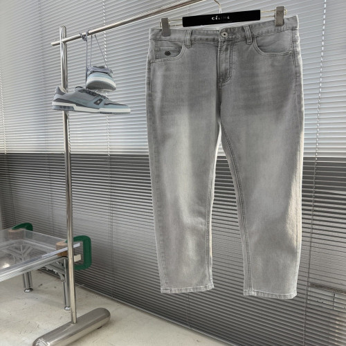 로로피아나 라이크라 코튼 워싱 데님 팬츠