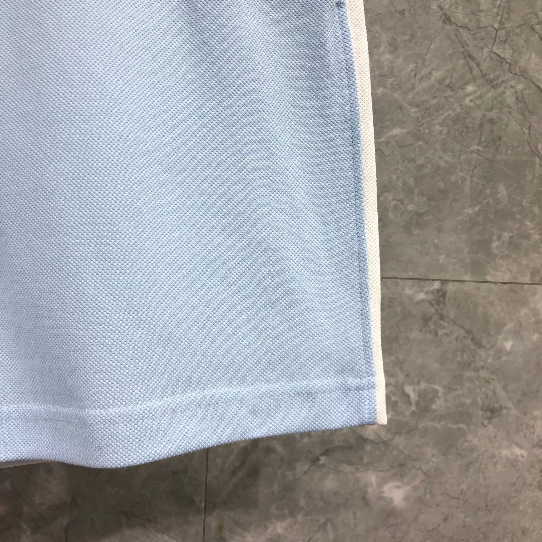 톰브라운 배색 패널 드로스트링 피케 하프 팬츠 상세 이미지 9