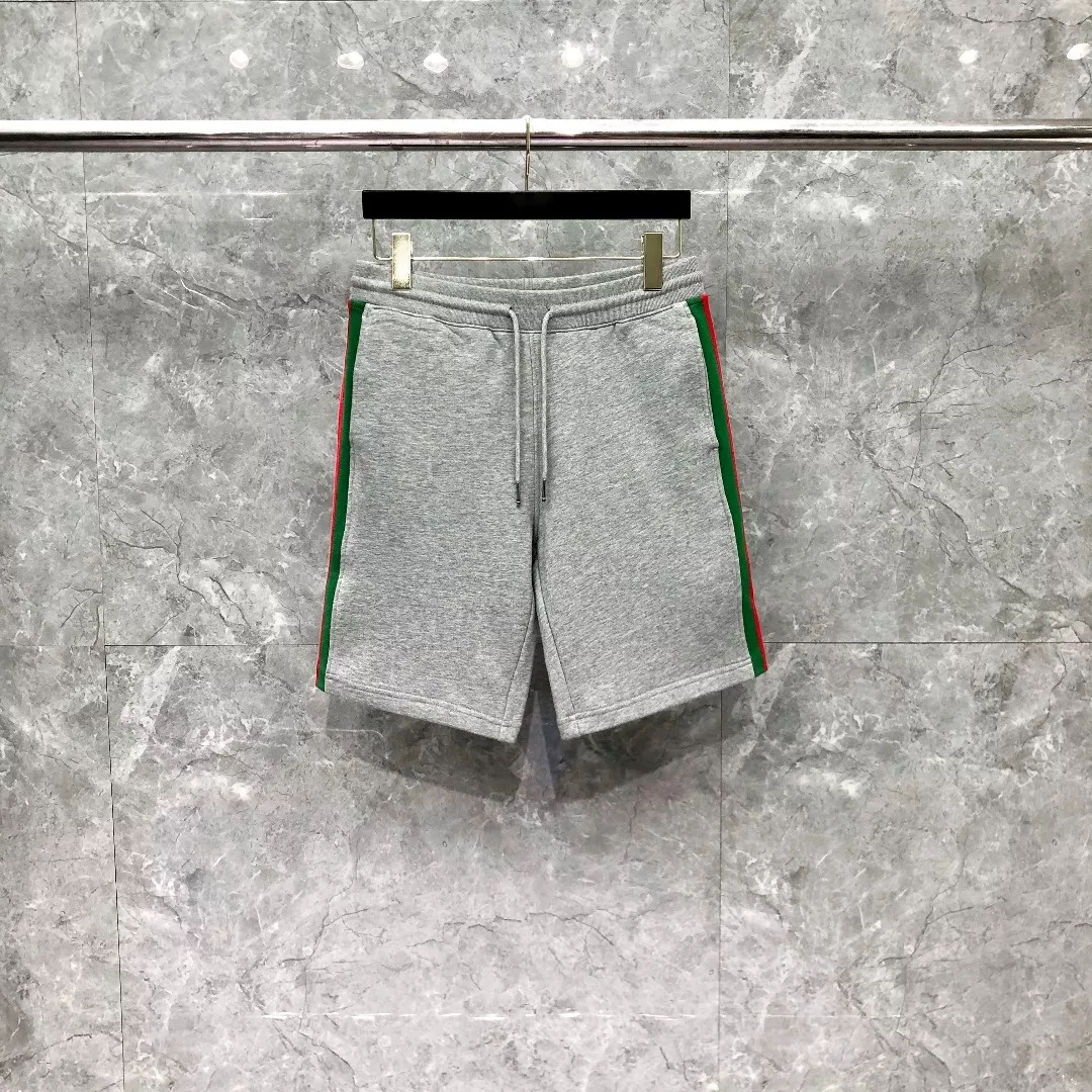 톰브라운 사이드 스트라이프 배색 밴딩 하프 팬츠 상세 이미지 8