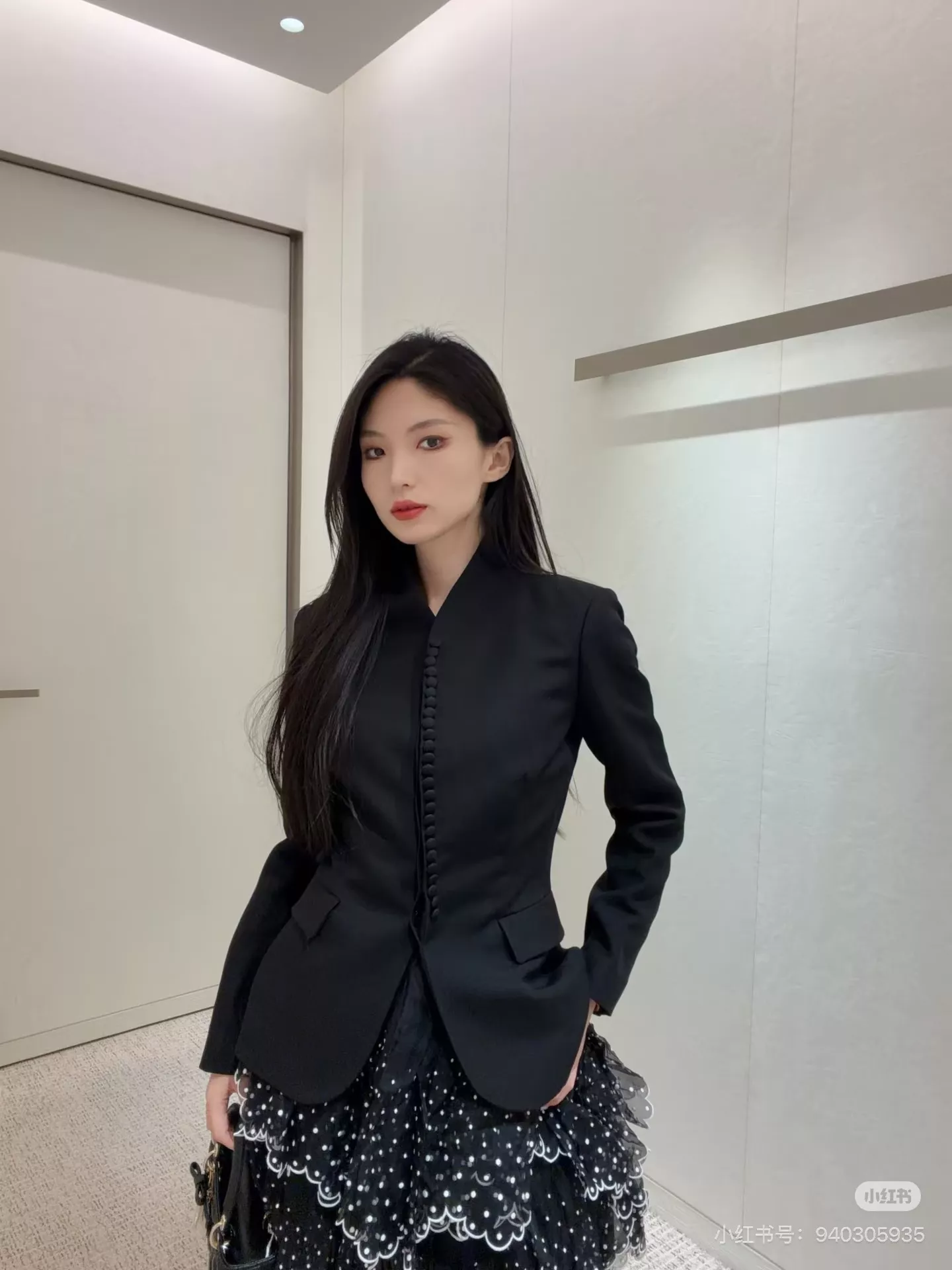 디올 스탠드칼라 슬림핏 버튼 정장 재킷 상세 이미지 32