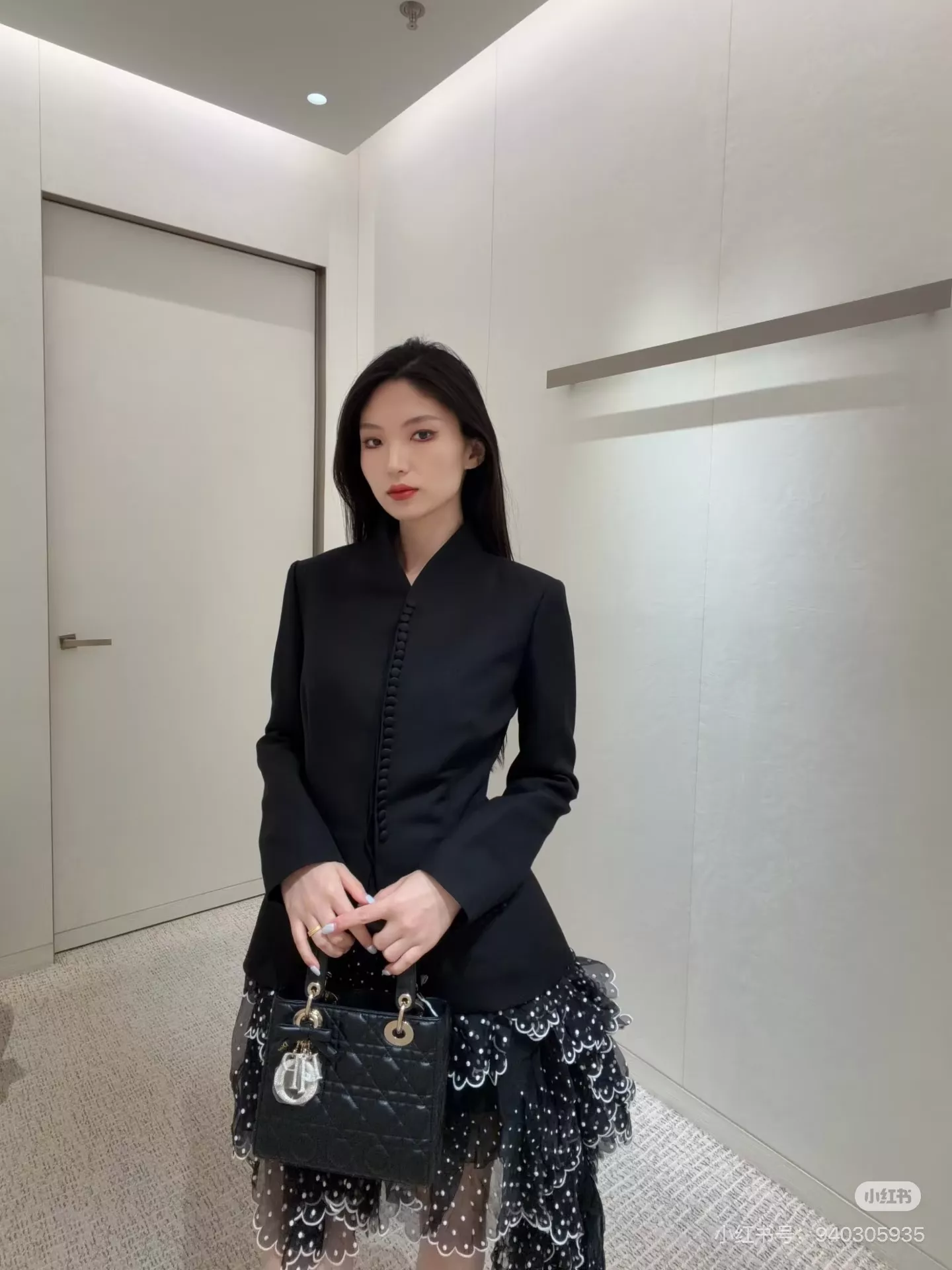 디올 스탠드칼라 슬림핏 버튼 정장 재킷 상세 이미지 30