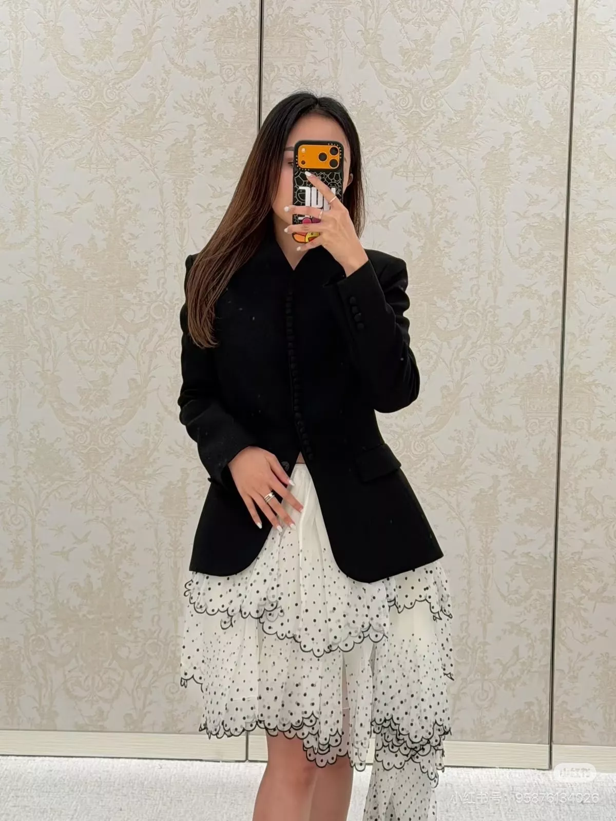 디올 스탠드칼라 슬림핏 버튼 정장 재킷 상세 이미지 27