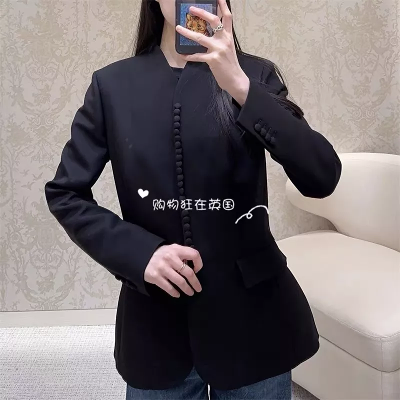 디올 스탠드칼라 슬림핏 버튼 정장 재킷 상세 이미지 26