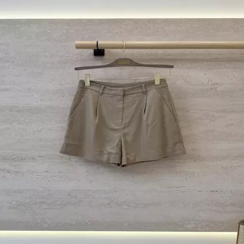 브루넬로쿠치넬리 체인 포인트 린넨 블렌드 하프 팬츠