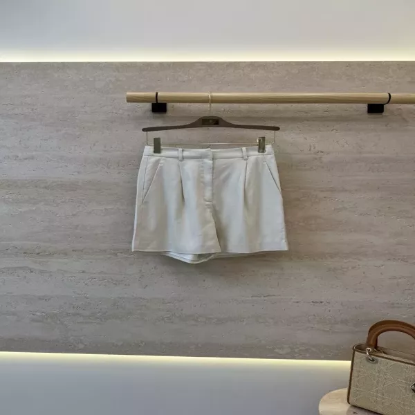 브루넬로쿠치넬리 체인 포인트 린넨 블렌드 하프 팬츠