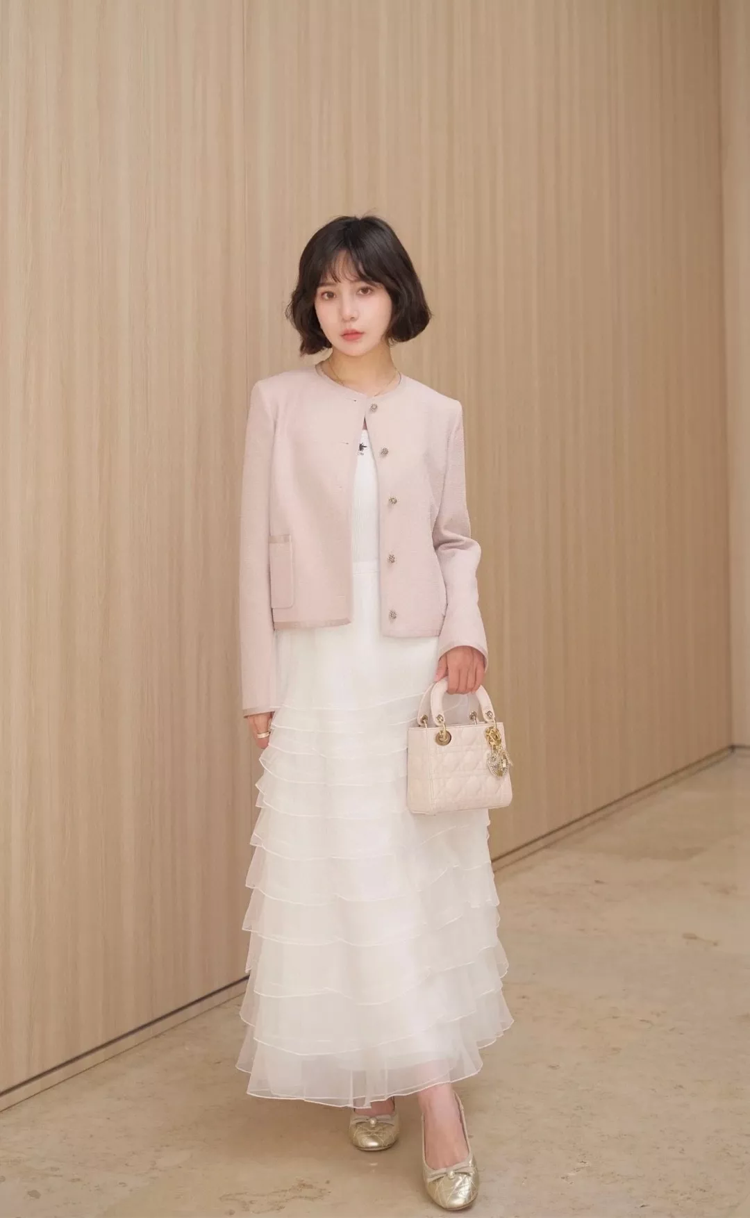 디올 레이어드 오간자 롱 스커트 상세 이미지 17