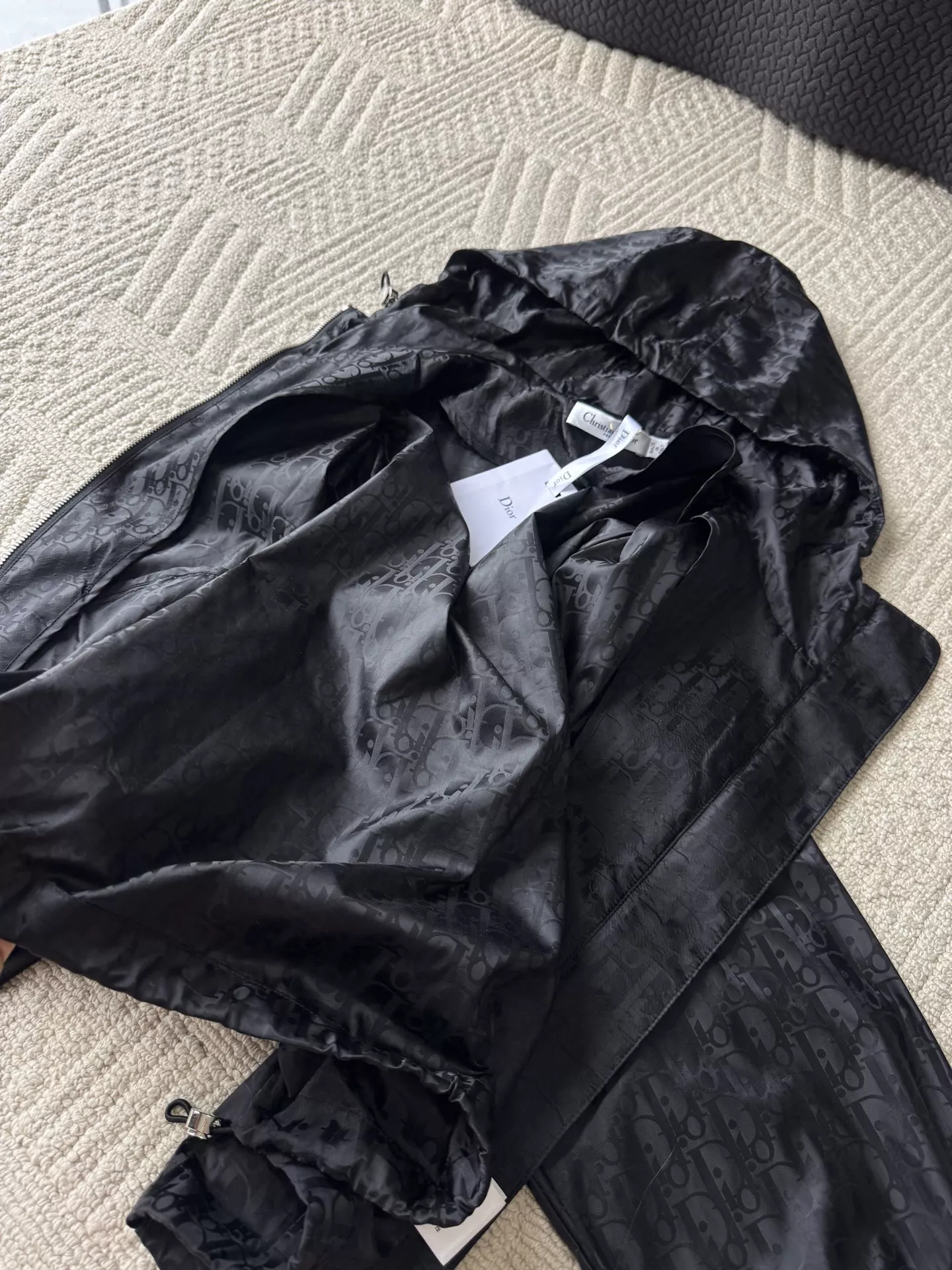 디올 자카드 모노그램 후드 집업 스커트팬츠 투피스 상세 이미지 51