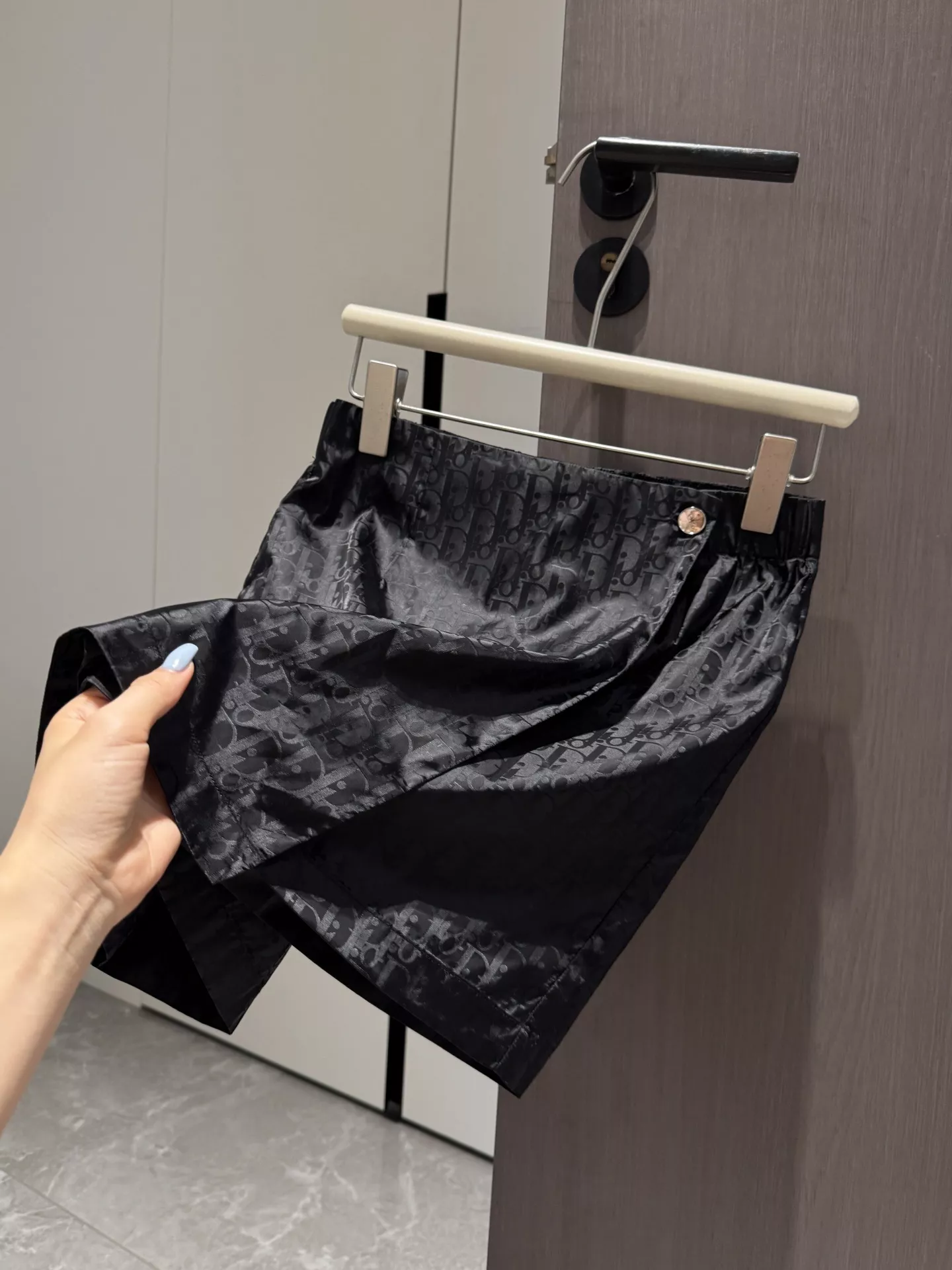 디올 자카드 모노그램 후드 집업 스커트팬츠 투피스 상세 이미지 62