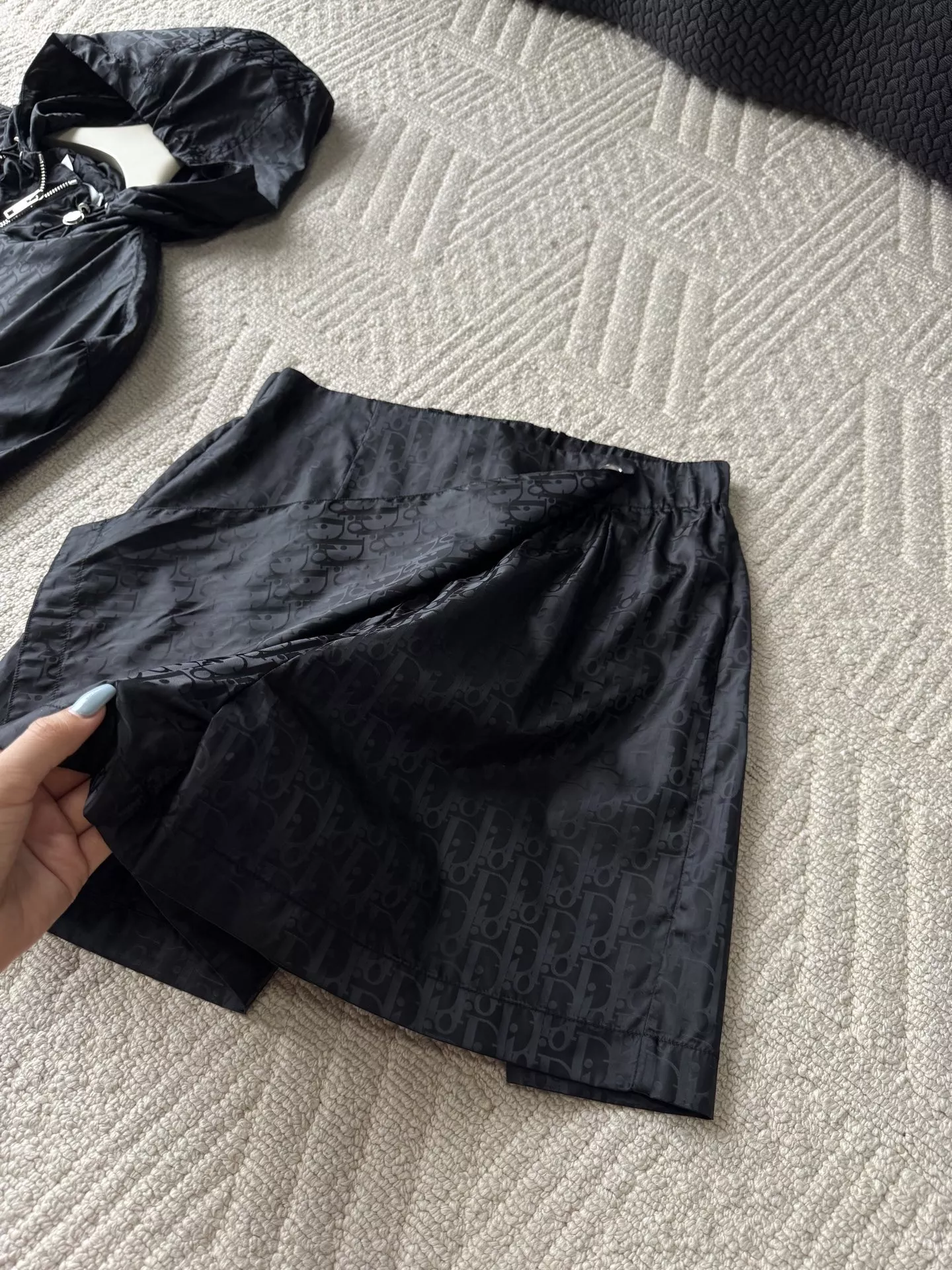 디올 자카드 모노그램 후드 집업 스커트팬츠 투피스 상세 이미지 72