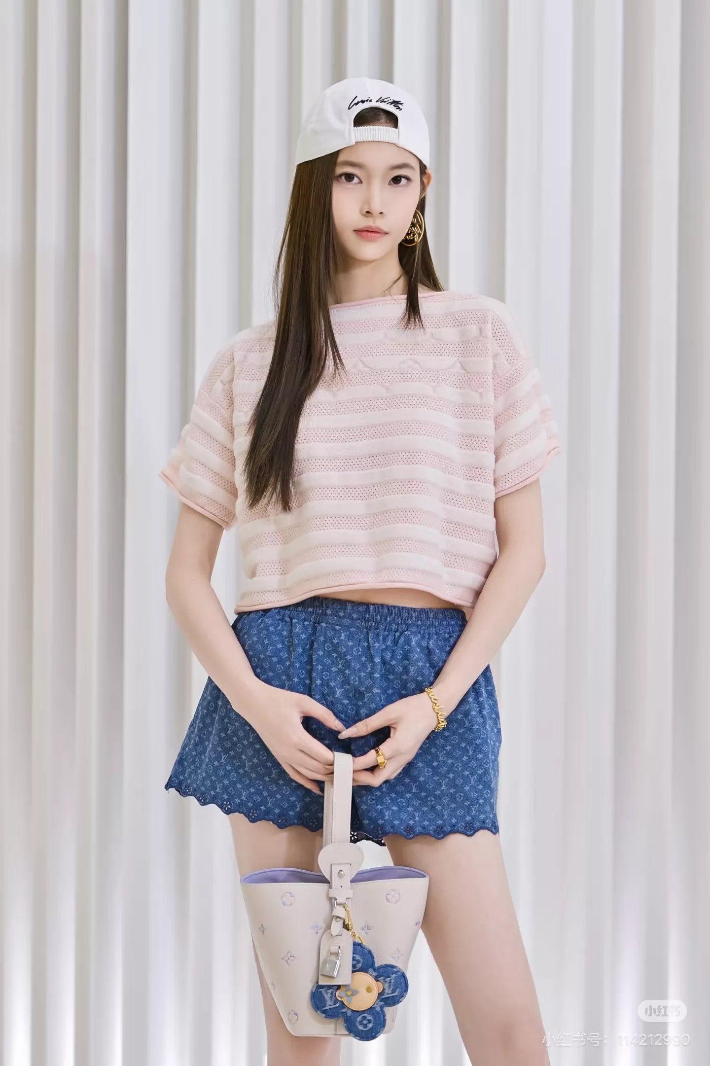 루이비통 모노그램 워싱 데님 밴딩 쇼트 팬츠 상세 이미지 51