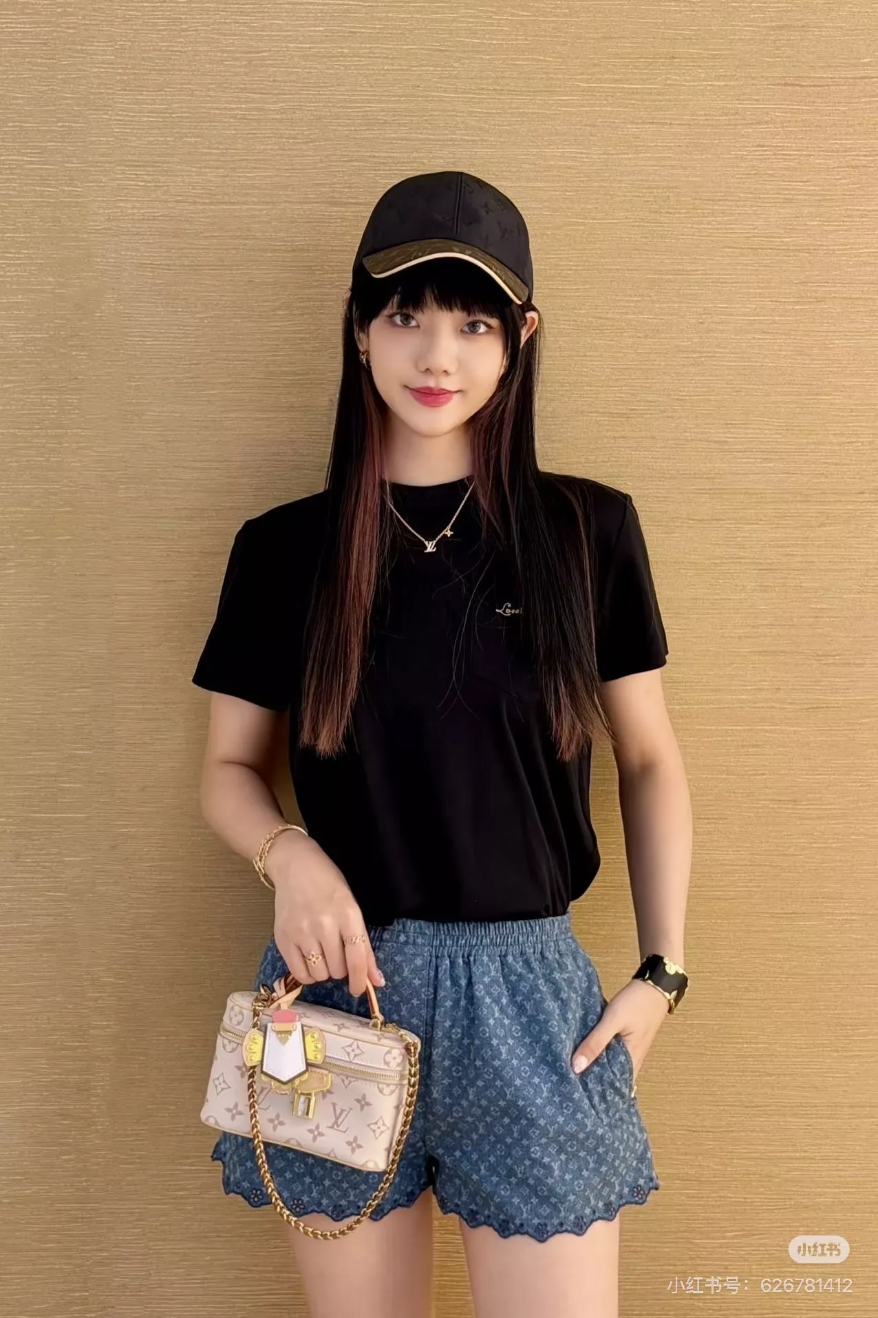 루이비통 모노그램 워싱 데님 밴딩 쇼트 팬츠 상세 이미지 46