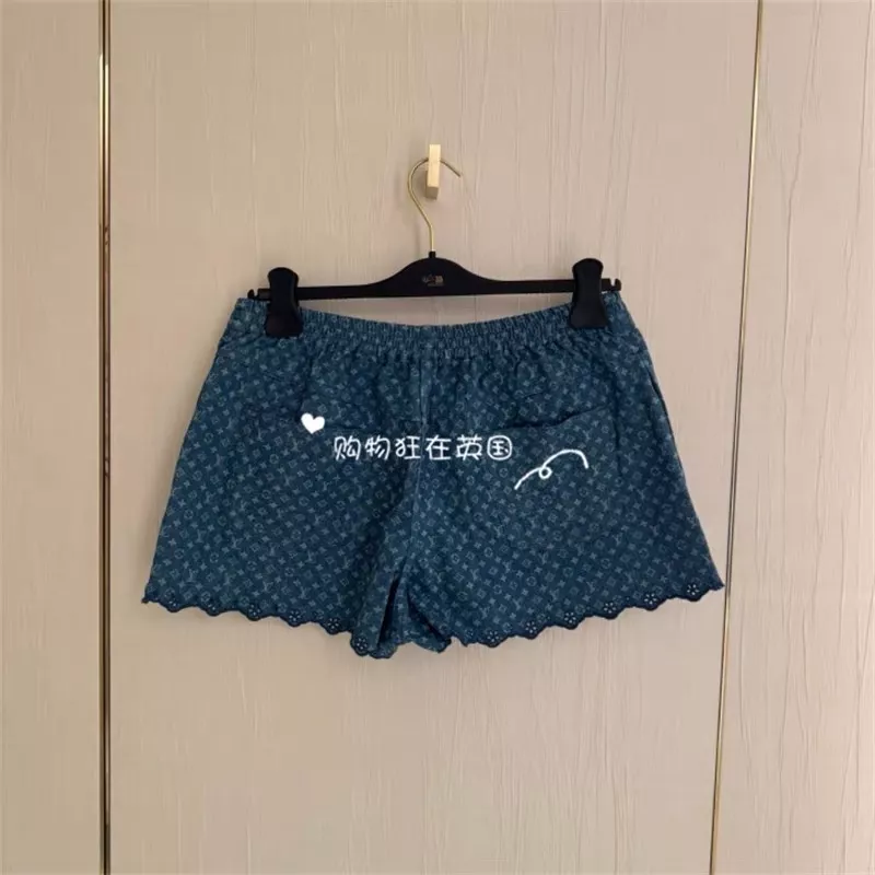 루이비통 모노그램 워싱 데님 밴딩 쇼트 팬츠 상세 이미지 65